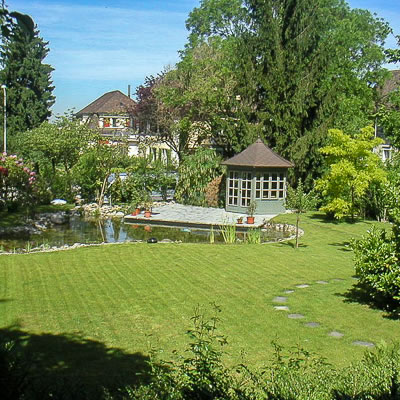 Ihr Garten, das Draussen zu Hause liebevoll gestaltet